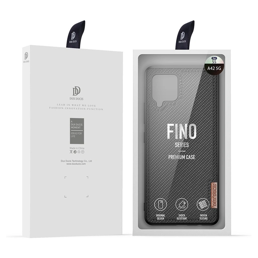 Hurtownia GSM - Dux Ducis Fino tok Samsung Galaxy A42 5G fekete - DDS434 - {ean13} - Hurt