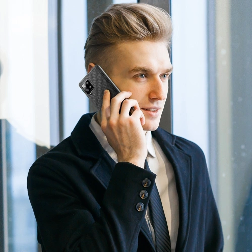 Etui Dux Ducis Fino Samsung Galaxy A42 5G czarny