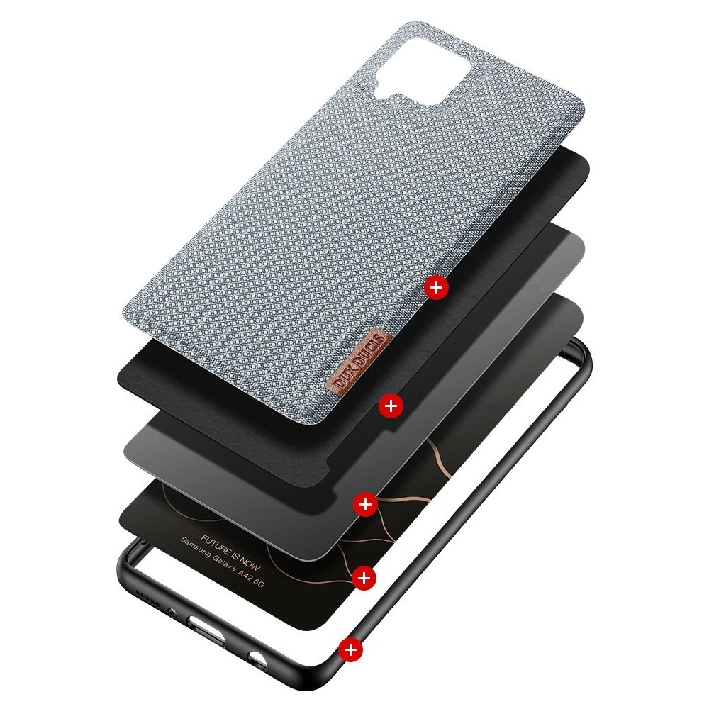 Hurtownia GSM - Etui Dux Ducis Fino Samsung Galaxy A42 5G szürke - DDS435 - {ean13} - Hurt