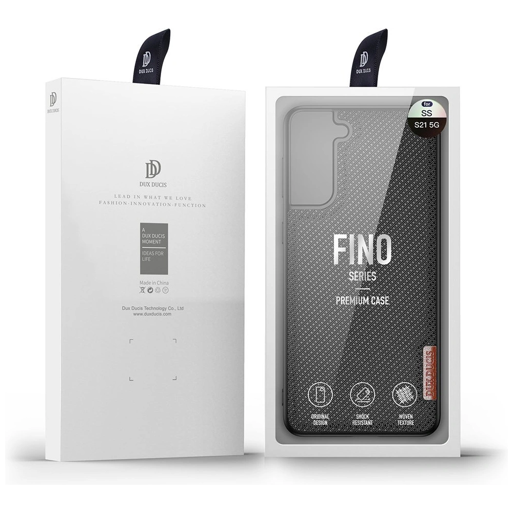 Hurtownia GSM - Etui Dux Ducis Fino Samsung Galaxy S21 negru - DDS440 - {ean13} - Hurt