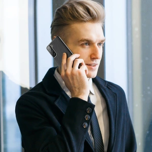Hurtownia GSM - Case Dux Ducis Fino Samsung Galaxy S21+ Plus schwarz - DDS442 - {ean13} - Hurt