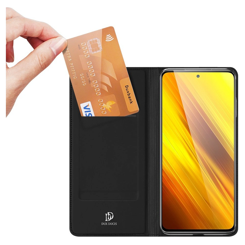 Hurtownia GSM - Dux Ducis Skin Pro tok Xiaomi Redmi 9T fekete - DDS467 - {ean13} - Hurt