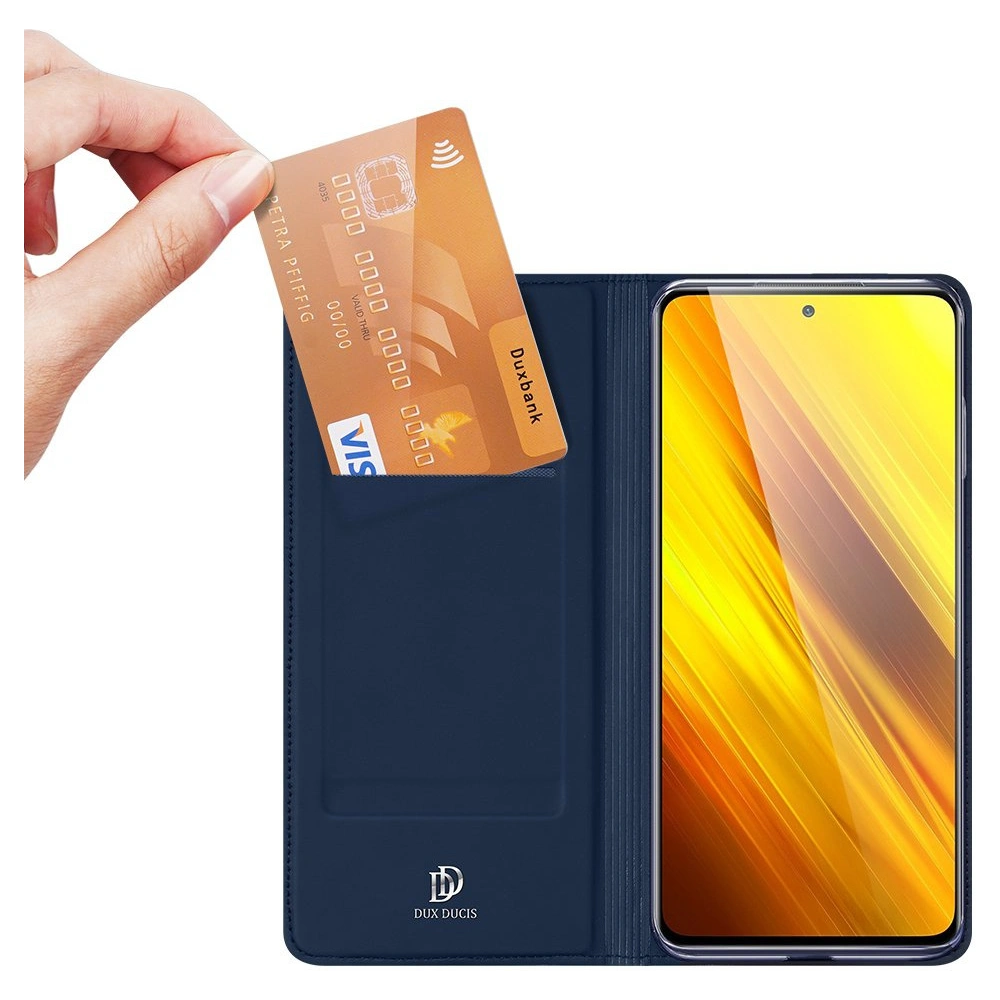 Hurtownia GSM - Etui Dux Ducis Skin Pro Xiaomi Poco M3/Redmi 9T kék - DDS468 - {ean13} - Hurt