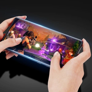 Hurtownia GSM - Sticlă securizată Dux Ducis 9D Tempered Glass Samsung Galaxy S21 Ultra negru (compatibil cu huse) - DDS474 - {ean13} - Hurt