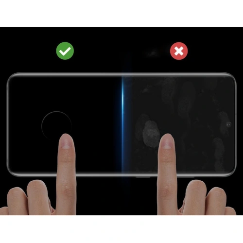 Szkło hartowane Dux Ducis 9D Tempered Glass Samsung Galaxy S21 Ultra czarny (case friendly)