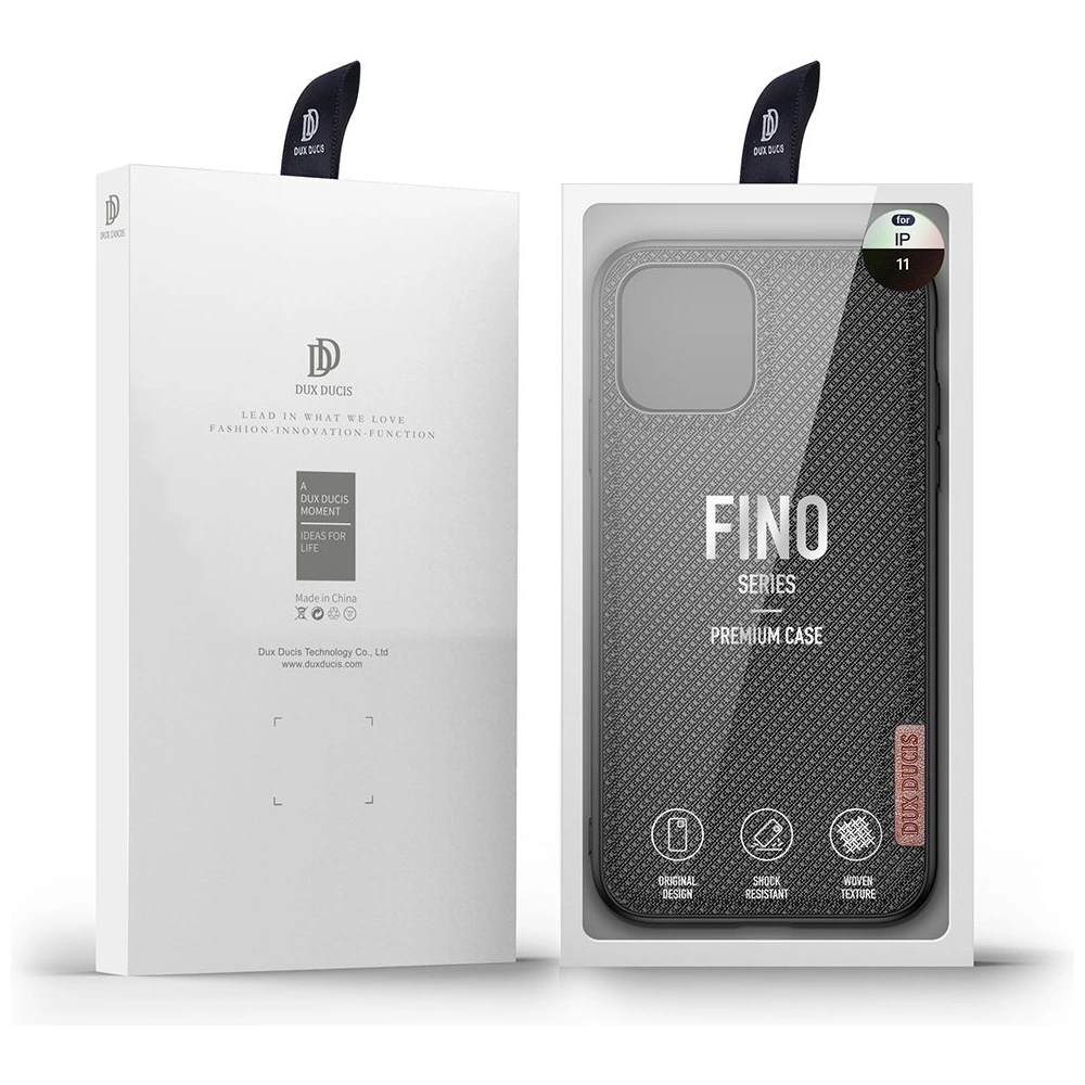 Hurtownia GSM - Etui Dux Ducis Fino Apple iPhone 11 negru - DDS479 - {ean13} - Hurt