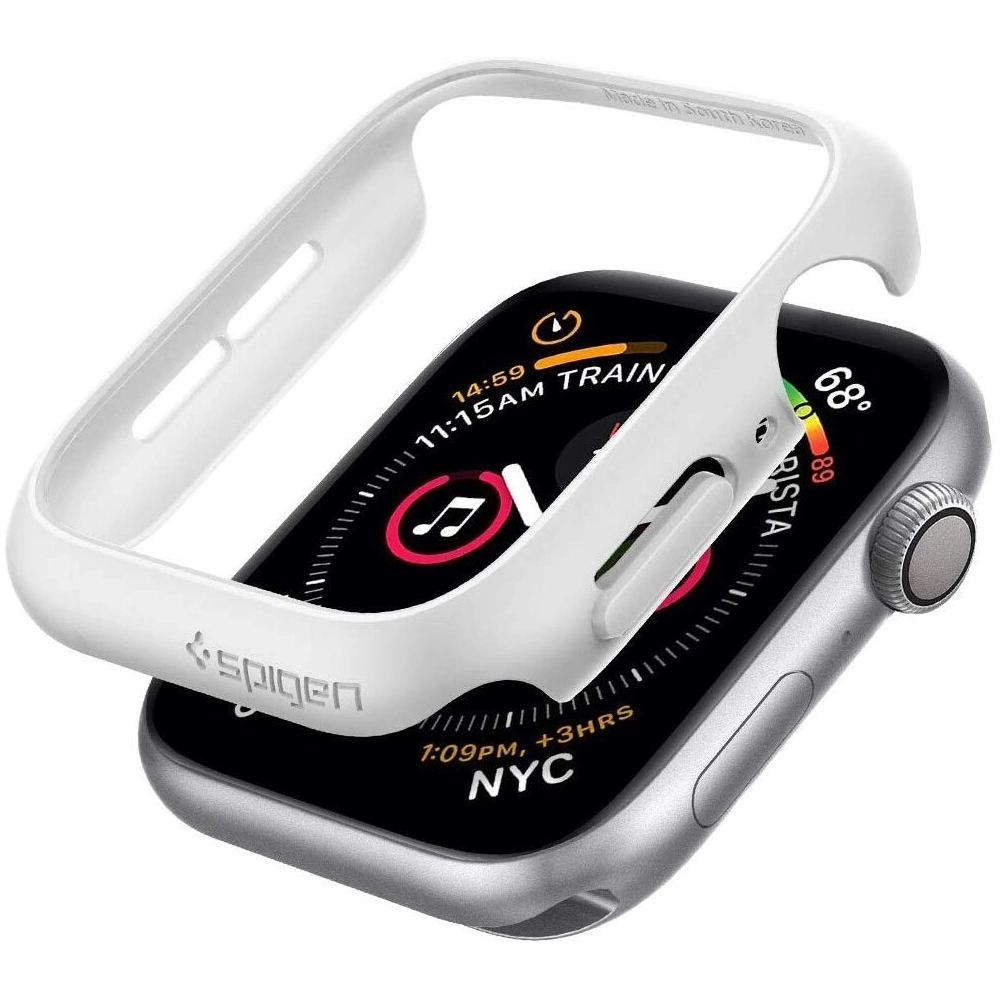 Hurtownia GSM - Etui Spigen Thin Fit Apple Watch 4/5/6/7/8/9/SE 44/45mm Bílá - SPN479WHT - {ean13} - Hurt