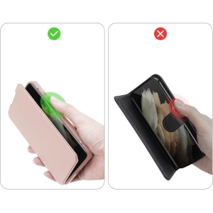 Hurtownia GSM - Etui Dux Ducis Skin X Samsung Galaxy S21 Ultra rozie - DDS491 - {ean13} - Hurt