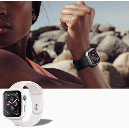 Etui Spigen Thin Fit Apple Watch 4/5/6/7/8/9/SE 44/45mm White