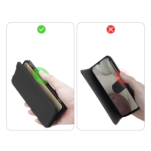 Etui Dux Ducis Skin X Samsung Galaxy A12/M12 czarny