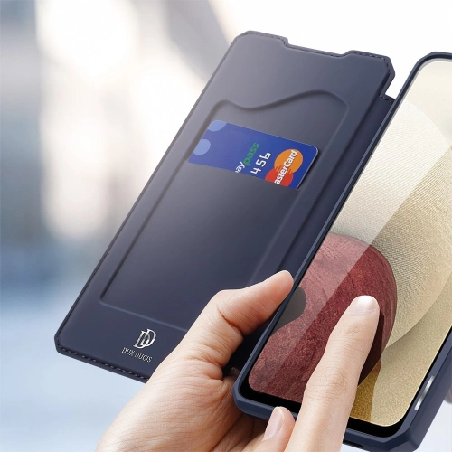 Etui Dux Ducis Skin X Samsung Galaxy A12/M12 niebieski