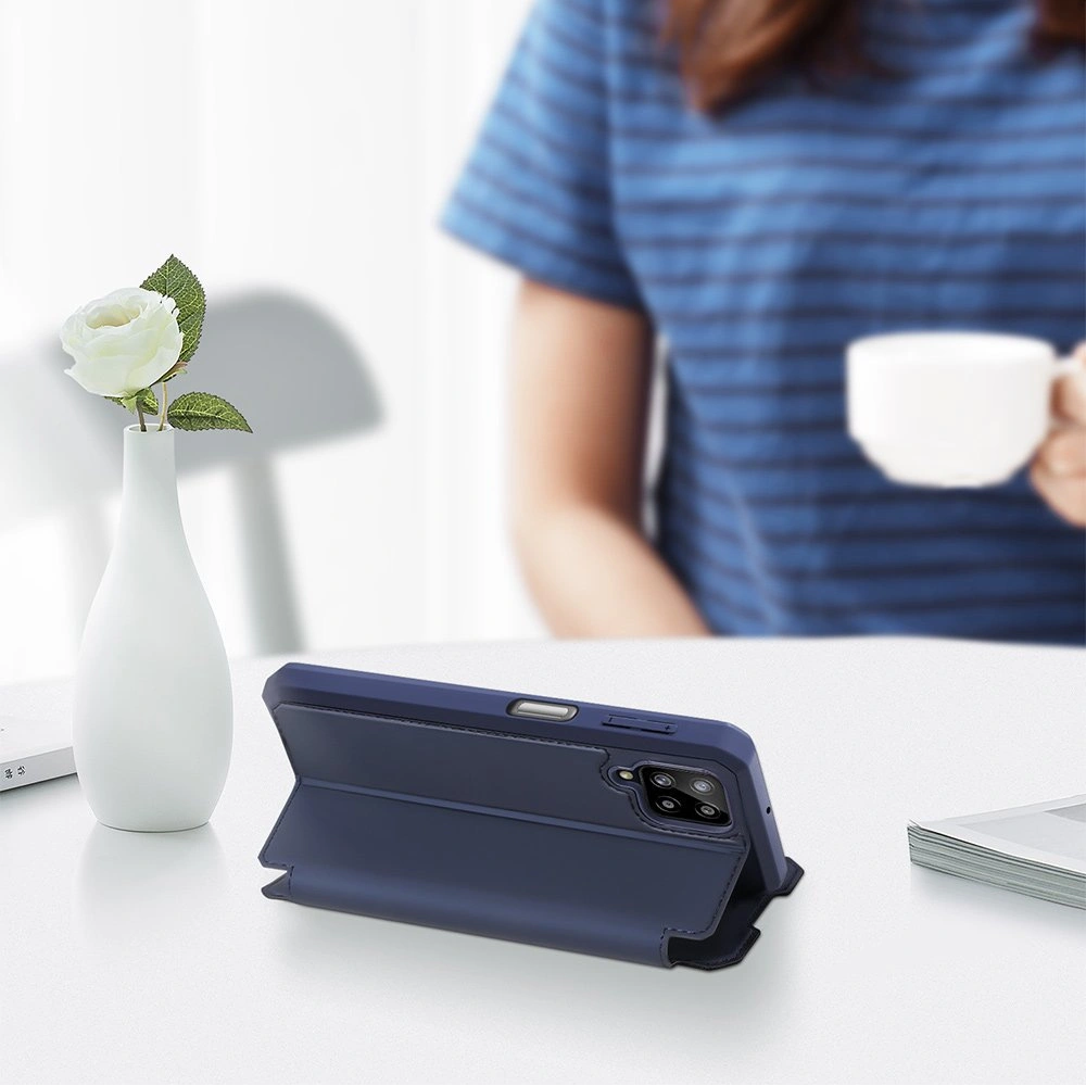 Hurtownia GSM - Case Dux Ducis Skin X Samsung Galaxy A12/M12 blau - DDS512 - {ean13} - Hurt