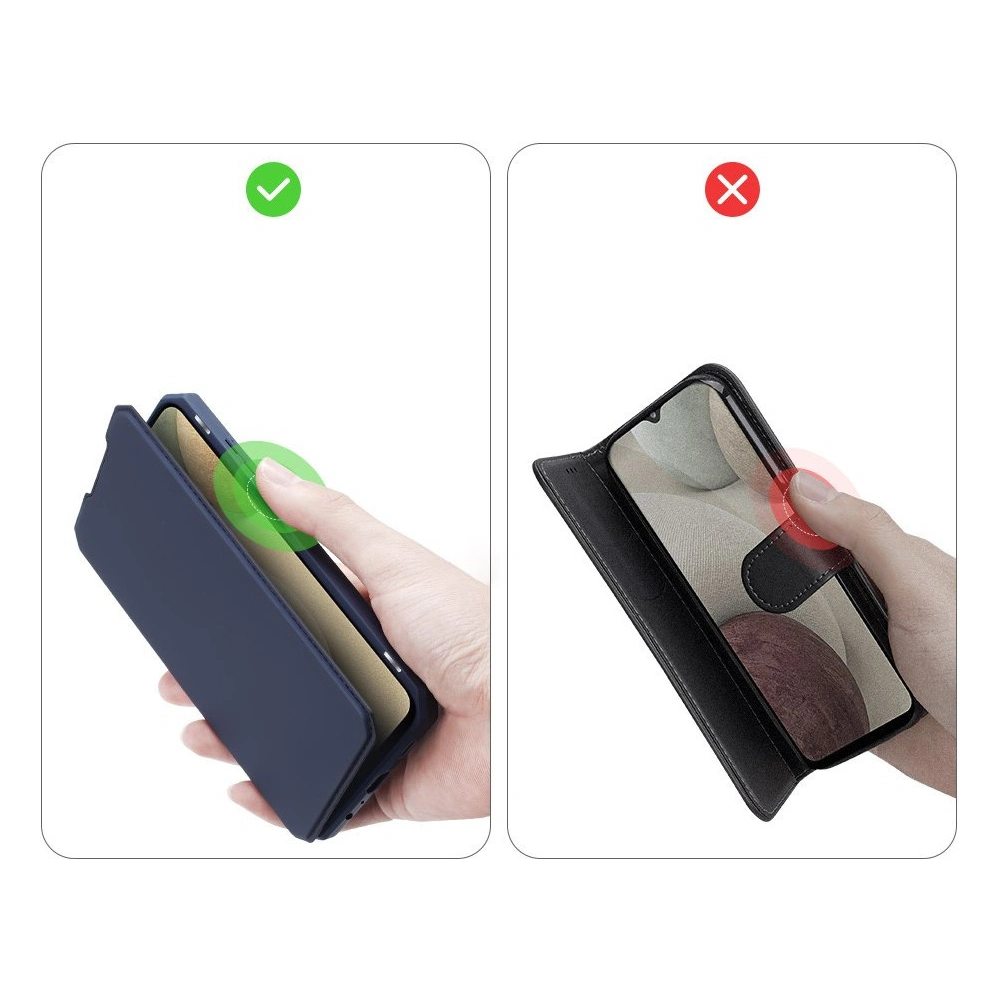 Hurtownia GSM - Etui Dux Ducis Skin X Samsung Galaxy A12/M12 modrý - DDS512 - {ean13} - Hurt
