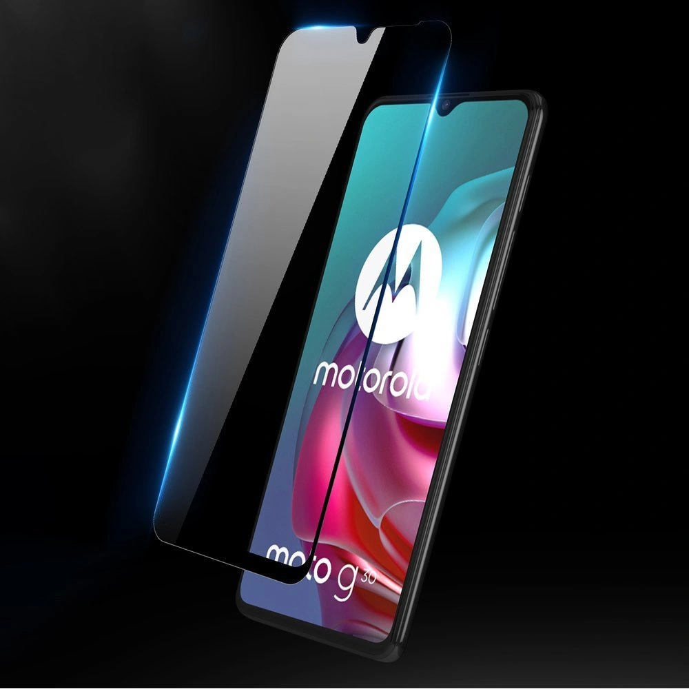 Hurtownia GSM - Edzett üveg Dux Ducis 9D Motorola Moto G10/G20/G30 fekete (tokbarát) - DDS535 - {ean13} - Hurt