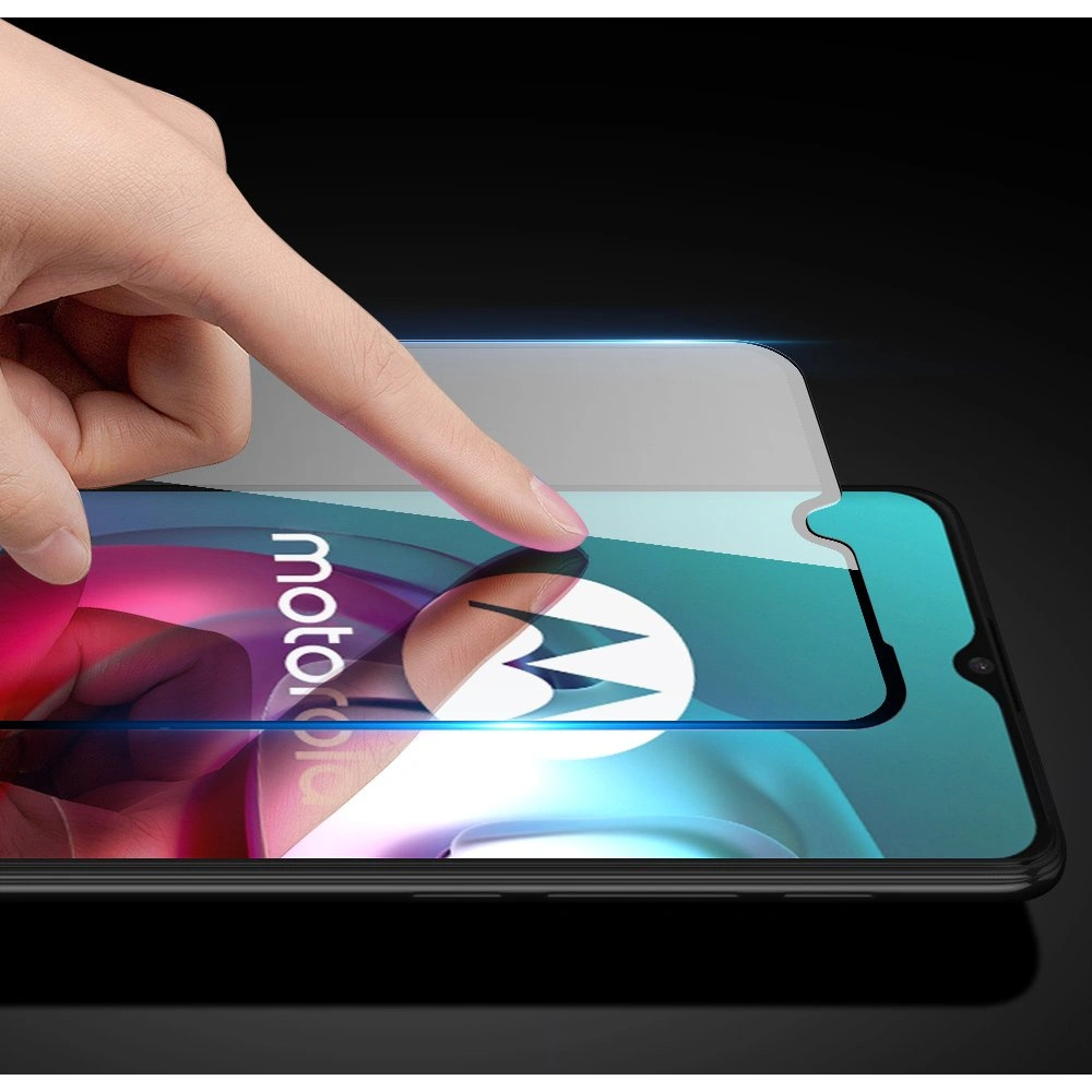 Hurtownia GSM - Edzett üveg Dux Ducis 9D Motorola Moto G10/G20/G30 fekete (tokbarát) - DDS535 - {ean13} - Hurt