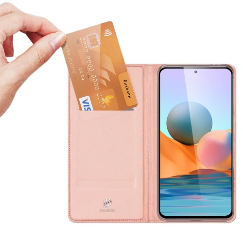 Etui Dux Ducis Skin Pro Xiaomi Redmi Note 10 Pro różowy