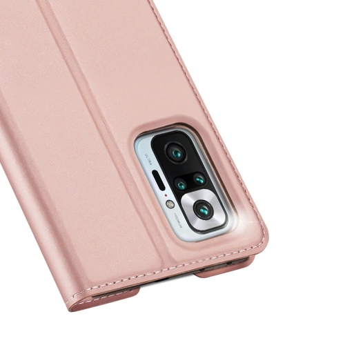 Etui Dux Ducis Skin Pro Xiaomi Redmi Note 10 Pro różowy
