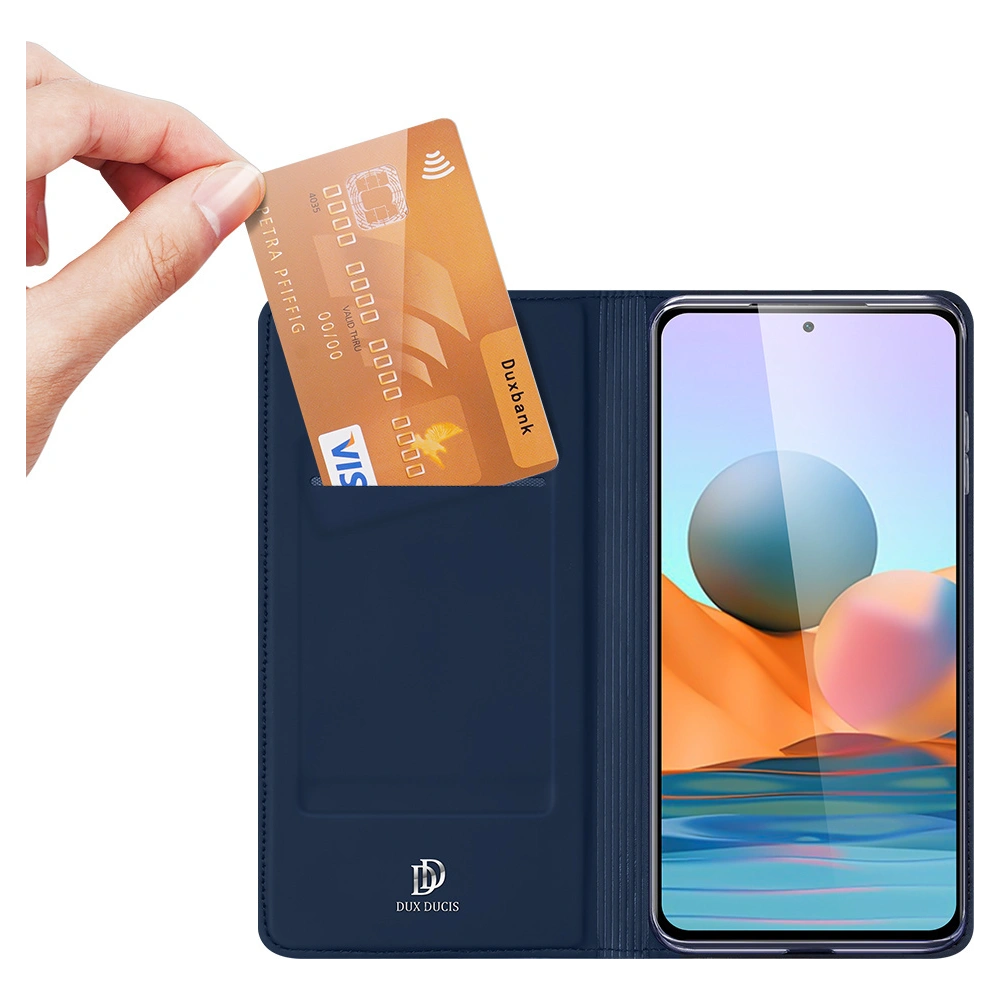 Hurtownia GSM - Etui Dux Ducis Skin Pro Xiaomi Redmi Note 10 Pro modrý - DDS538 - {ean13} - Hurt