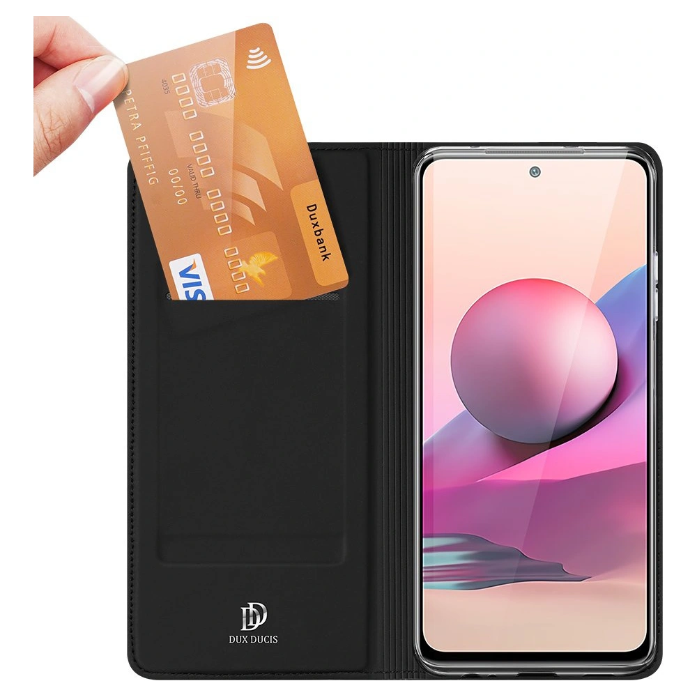 Hurtownia GSM - Dux Ducis Skin Pro tok Xiaomi Redmi Note 10/10S fekete - DDS542 - {ean13} - Hurt