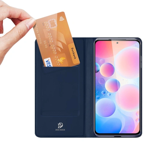 Etui Dux Ducis Skin Pro Xiaomi Redmi K40 Pro+/K40 Pro/K40/Poco F3 niebieski