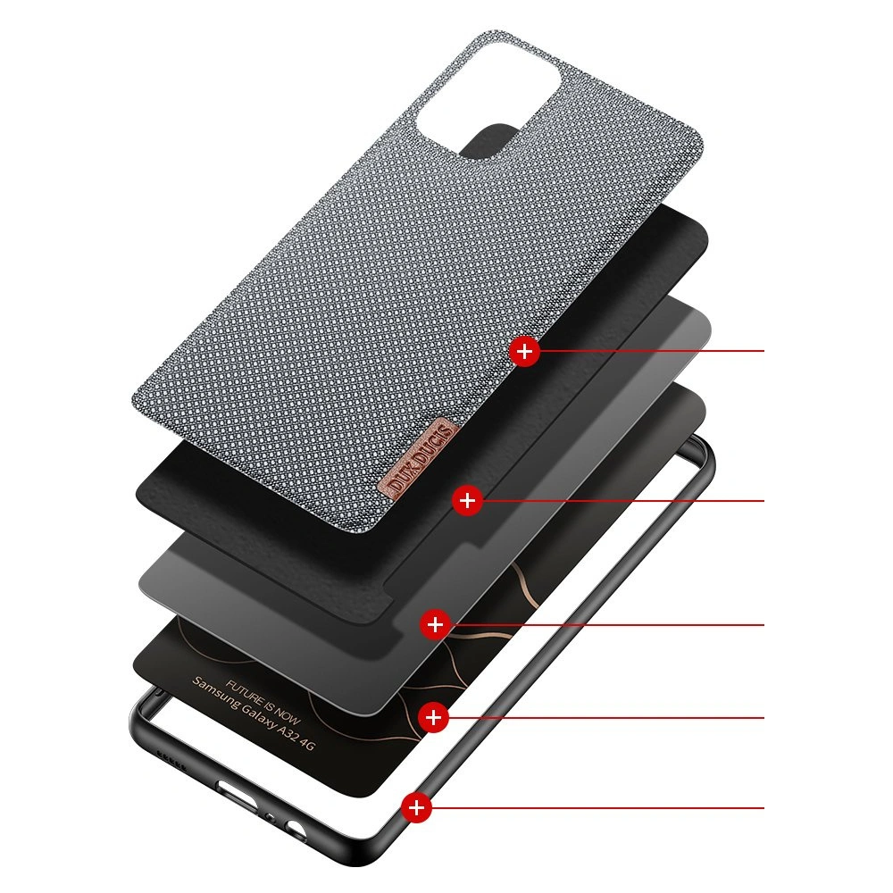 Hurtownia GSM - Case Dux Ducis Fino Samsung Galaxy A32 4G grau - DDS550 - {ean13} - Hurt
