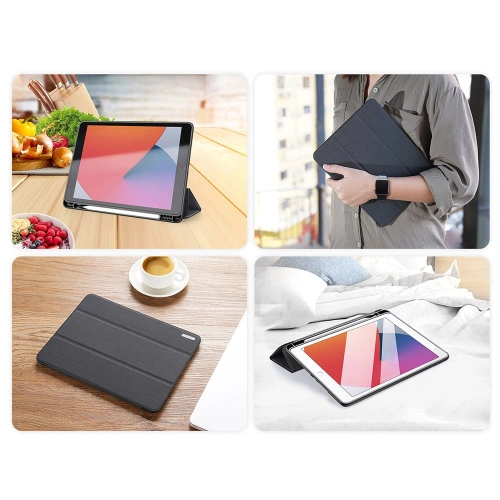Etui Dux Ducis Domo Apple iPad 10.2 2019/2020/2021 (7., 8. i 9. generacji) czarny