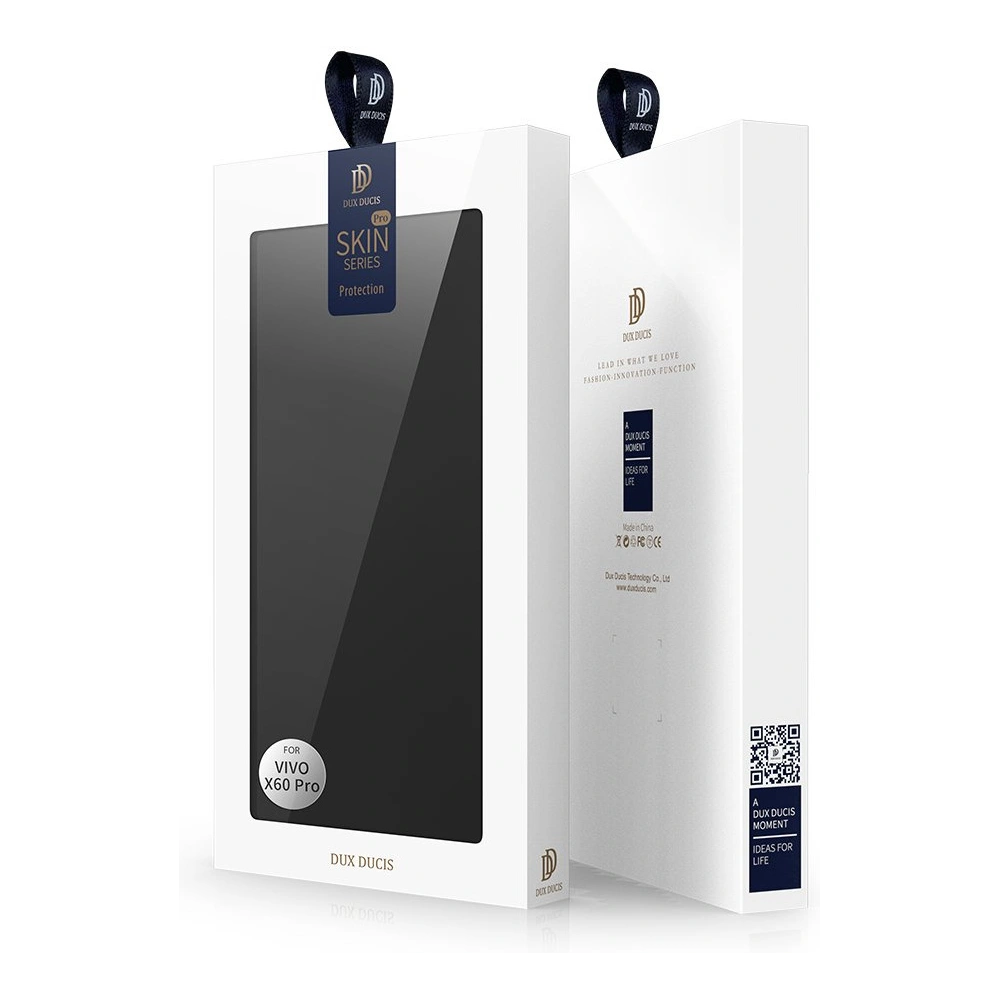 Hurtownia GSM - Pouzdro Dux Ducis Skin Pro Vivo X60 Pro černé - DDS558 - {ean13} - Hurt