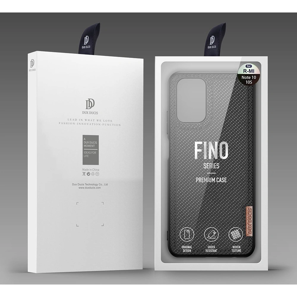 Hurtownia GSM - Dux Ducis Fino tok Xiaomi Redmi Note 10/10S fekete - DDS561 - {ean13} - Hurt