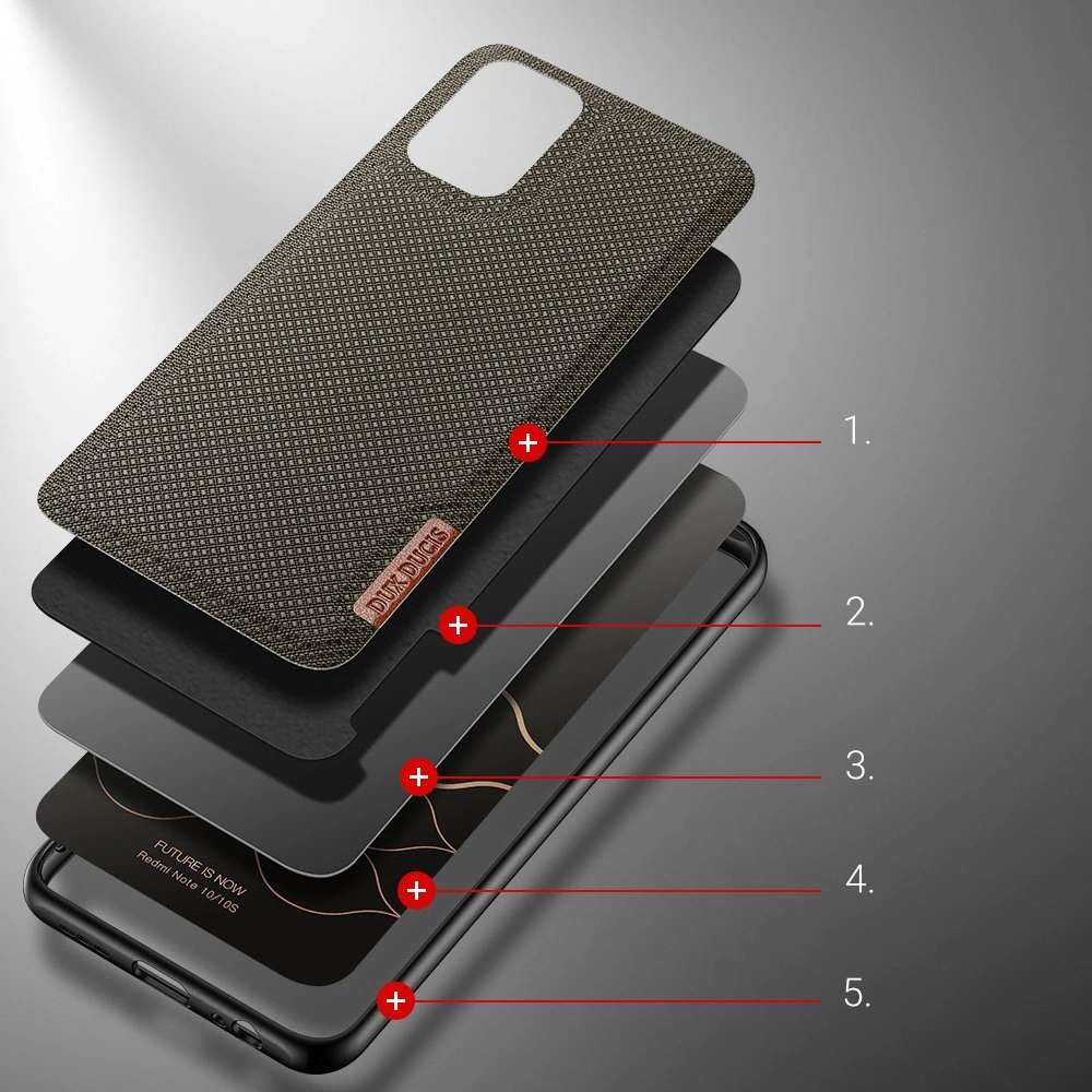 Hurtownia GSM - Dux Ducis Fino tok Xiaomi Redmi Note 10/10S zöld - DDS563 - {ean13} - Hurt