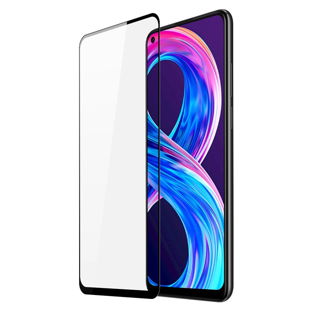 Hurtownia GSM - Dux Ducis 9D gehärtetes Glas für Realme 8/8 Pro schwarz (case friendly) - DDS568 - {ean13} - Hurt