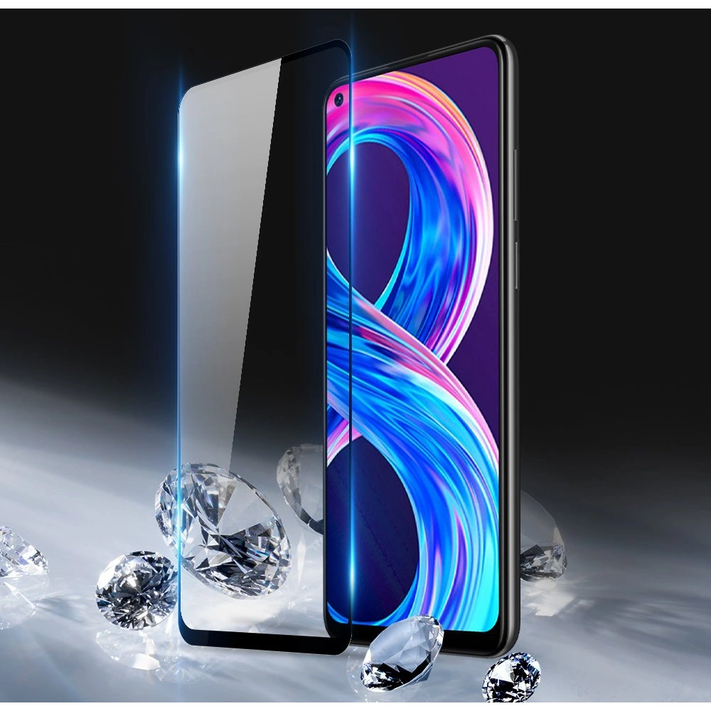 Hurtownia GSM - Dux Ducis 9D gehärtetes Glas für Realme 8/8 Pro schwarz (case friendly) - DDS568 - {ean13} - Hurt