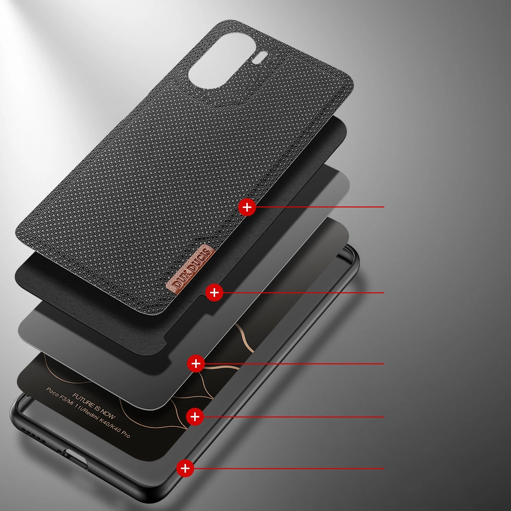 Hurtownia GSM - Etui Dux Ducis Fino Xiaomi Mi 11i/Poco F3 negru - DDS579 - {ean13} - Hurt