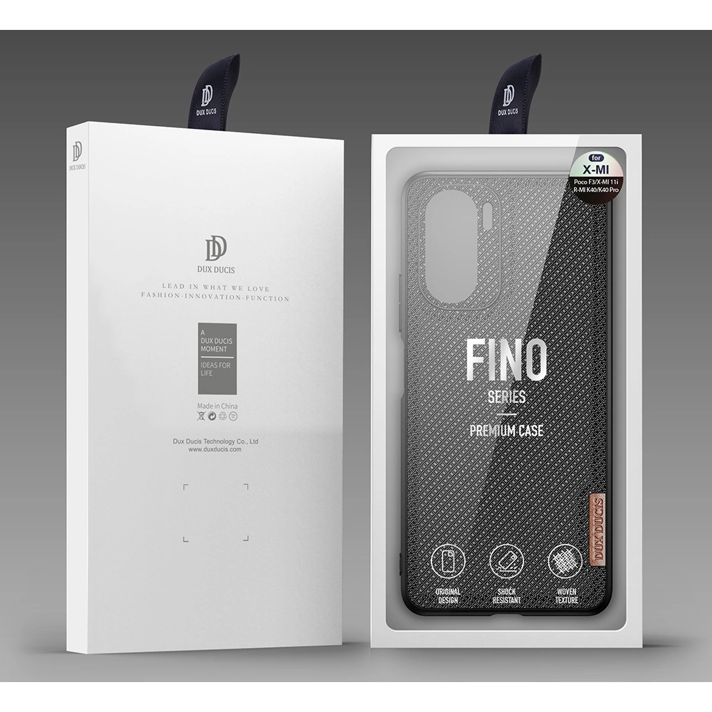 Hurtownia GSM - Etui Dux Ducis Fino Xiaomi Mi 11i/Poco F3 černé - DDS579 - {ean13} - Hurt