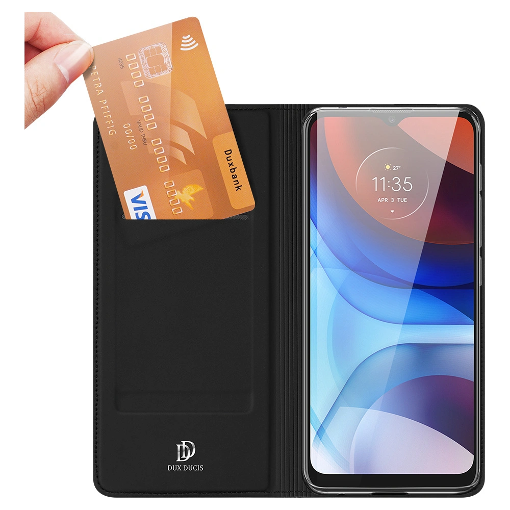 Hurtownia GSM - Dux Ducis Skin Pro Motorola Moto E7 Power fekete tok - DDS582 - {ean13} - Hurt