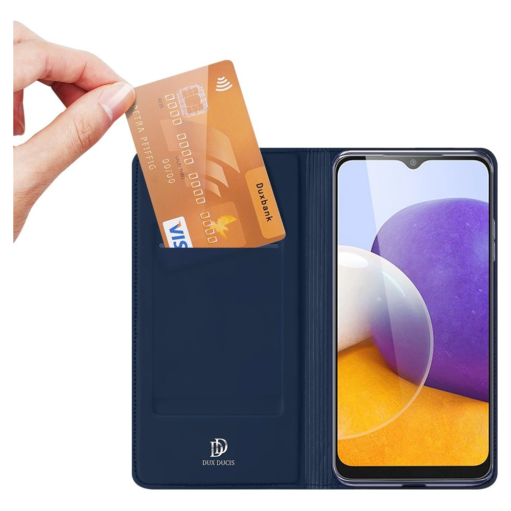 Hurtownia GSM - Dux Ducis Skin Pro tok Samsung Galaxy A22 4G kék - DDS586 - {ean13} - Hurt