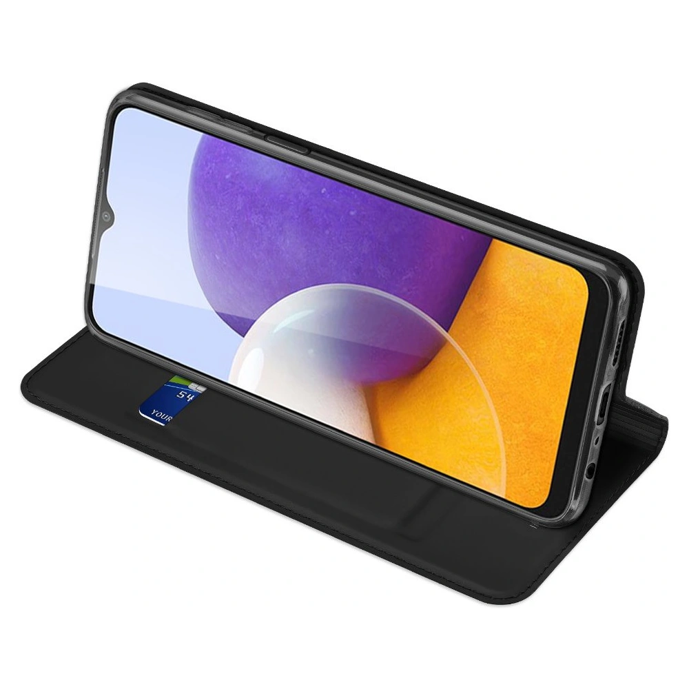 Hurtownia GSM - Dux Ducis Skin Pro tok Samsung Galaxy A22 4G fekete - DDS587 - {ean13} - Hurt