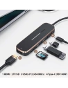 Hurtownia GSM - Hub USAMS 2xUSB/USB-C/HDMI/Micro SD+SD czarny/black SJ575HUB01 - USA790 - {ean13} - Hurt