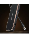 Hurtownia GSM - Hub USAMS 3xUSB/USB-C/HDMI černý/black SJ578HUB01 - USA791 - {ean13} - Hurt