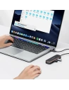 Hurtownia GSM - Hub USAMS 3xUSB/USB-C/HDMI schwarz/schwarz SJ578HUB01 - USA791 - {ean13} - Hurt