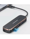 Hurtownia GSM - Hub USAMS 3xUSB/USB-C/HDMI černý/black SJ578HUB01 - USA791 - {ean13} - Hurt