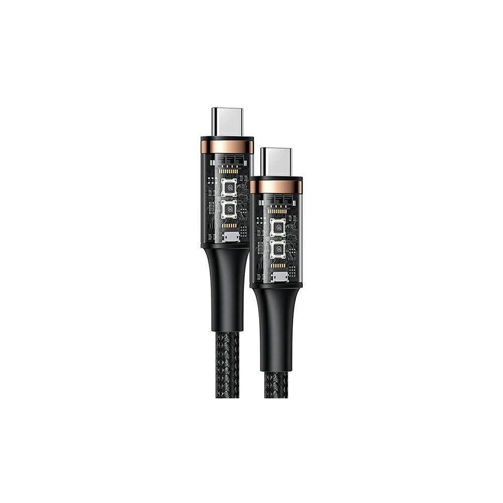 Hurtownia GSM - Kabel USAMS U81 USB-C/USB-C 100W PD Rychlé nabíjení 6m černý/black SJ570USB01 - USA792 - {ean13} - Hurt