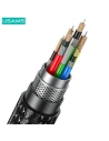 Hurtownia GSM - Kabel USAMS U81 USB-C/USB-C 100W PD Rychlé nabíjení 6m černý/black SJ570USB01 - USA792 - {ean13} - Hurt