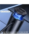 Hurtownia GSM - Auto nabíječka USAMS 3xUSB/1xUSB-C 156W černá/black CC161CC01 - USA794 - {ean13} - Hurt