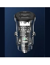 USAMS C31 Car Charger 3A 2xUSB-A Fast Charge black CC162CC01