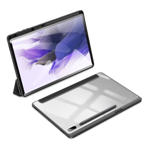 Etui Dux Ducis Toby Samsung Galaxy Tab S8+ Plus/Tab S7+ Plus/Tab S7 FE z uchwytem na rysik czarny