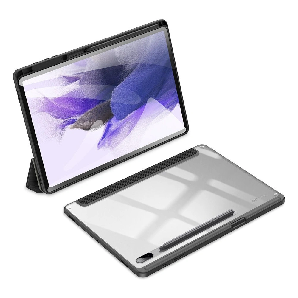 Hurtownia GSM - Case Dux Ducis Toby Samsung Galaxy Tab S8+ Plus/Tab S7+ Plus/Tab S7 FE mit Halterung für den Stylus schwarz - DDS588 - {ean13} - Hurt