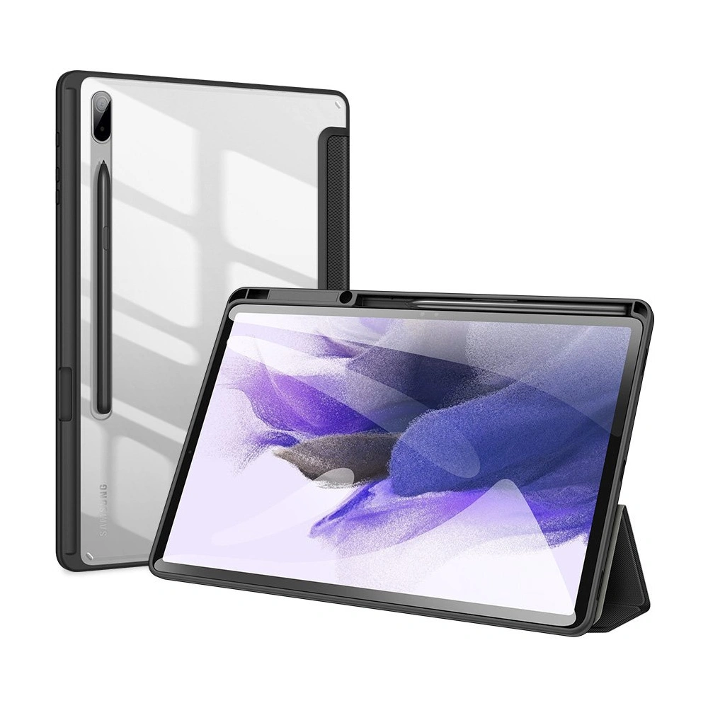 Hurtownia GSM - Case Dux Ducis Toby Samsung Galaxy Tab S8+ Plus/Tab S7+ Plus/Tab S7 FE mit Halterung für den Stylus schwarz - DDS588 - {ean13} - Hurt