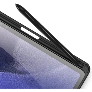 Hurtownia GSM - Dux Ducis Toby tok Samsung Galaxy Tab S8+ Plus/Tab S7+ Plus/Tab S7 FE stylus tartóval fekete színben - DDS588 - {ean13} - Hurt
