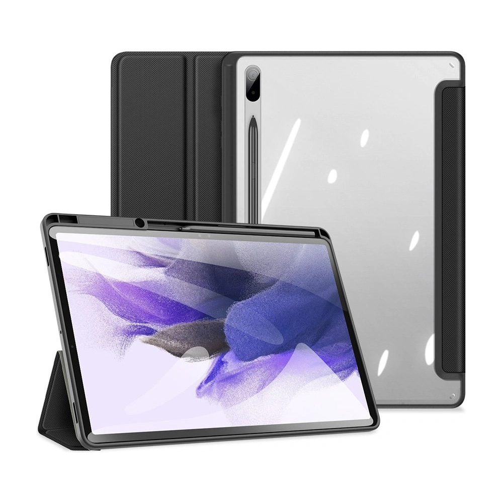 Hurtownia GSM - Case Dux Ducis Toby Samsung Galaxy Tab S8+ Plus/Tab S7+ Plus/Tab S7 FE mit Halterung für den Stylus schwarz - DDS588 - {ean13} - Hurt
