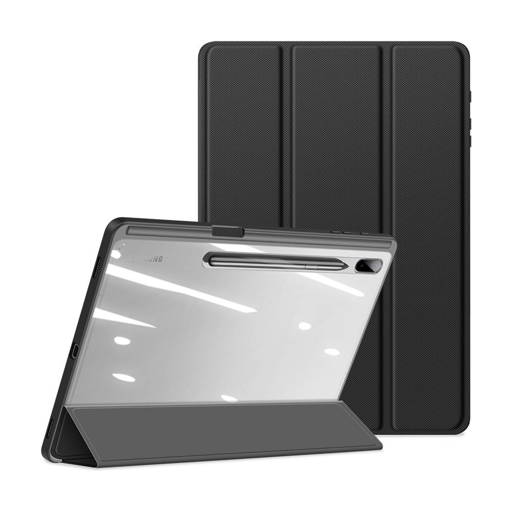 Hurtownia GSM - Case Dux Ducis Toby Samsung Galaxy Tab S8+ Plus/Tab S7+ Plus/Tab S7 FE mit Halterung für den Stylus schwarz - DDS588 - {ean13} - Hurt